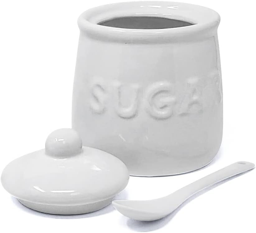 Kovot 10 oz Ceramic Sugar Jar & Spoon Set -