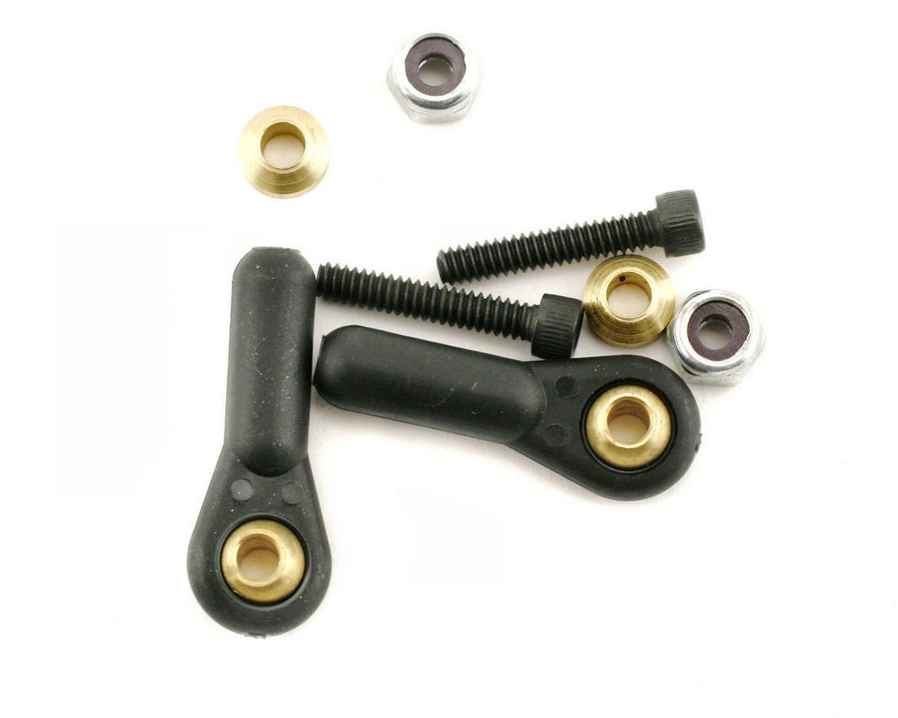 DuBro 4-40 Heavy Duty Ball Link (Black) (2) [DUB2262]