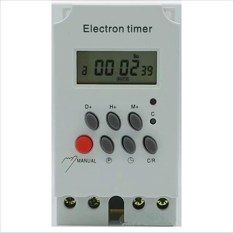 Programmable 220V Din Rail Digital LCD Timer Switch Control KG316T-II S190