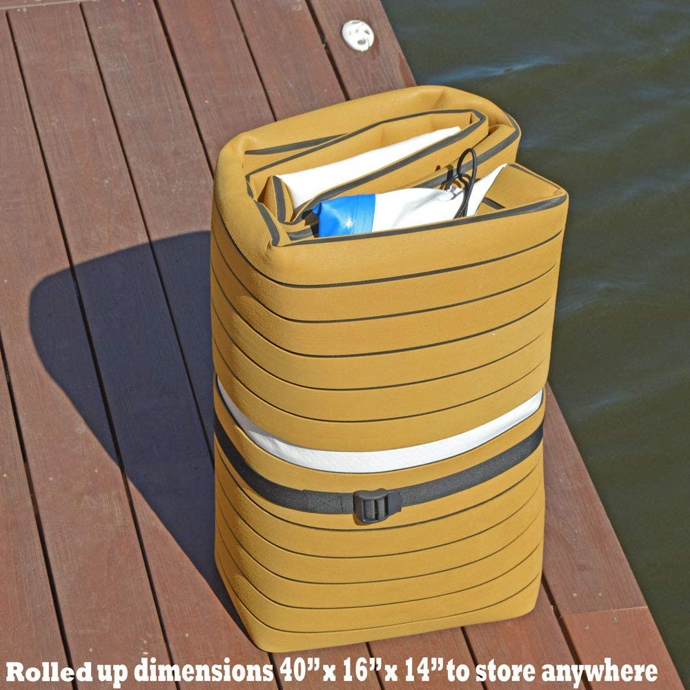 Inflatable Floating Dock Inflatable Floating Mat Water Platform for Lake Pool