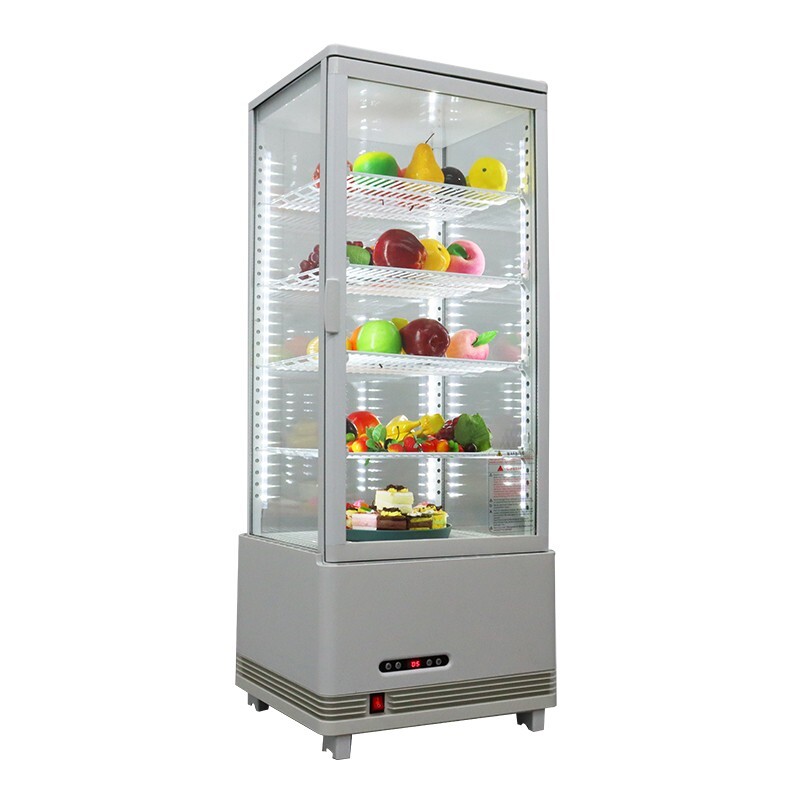 Refrigerated Cake Display Cabinet 110V 5 Layer Floor Showcase Automatic Defrost