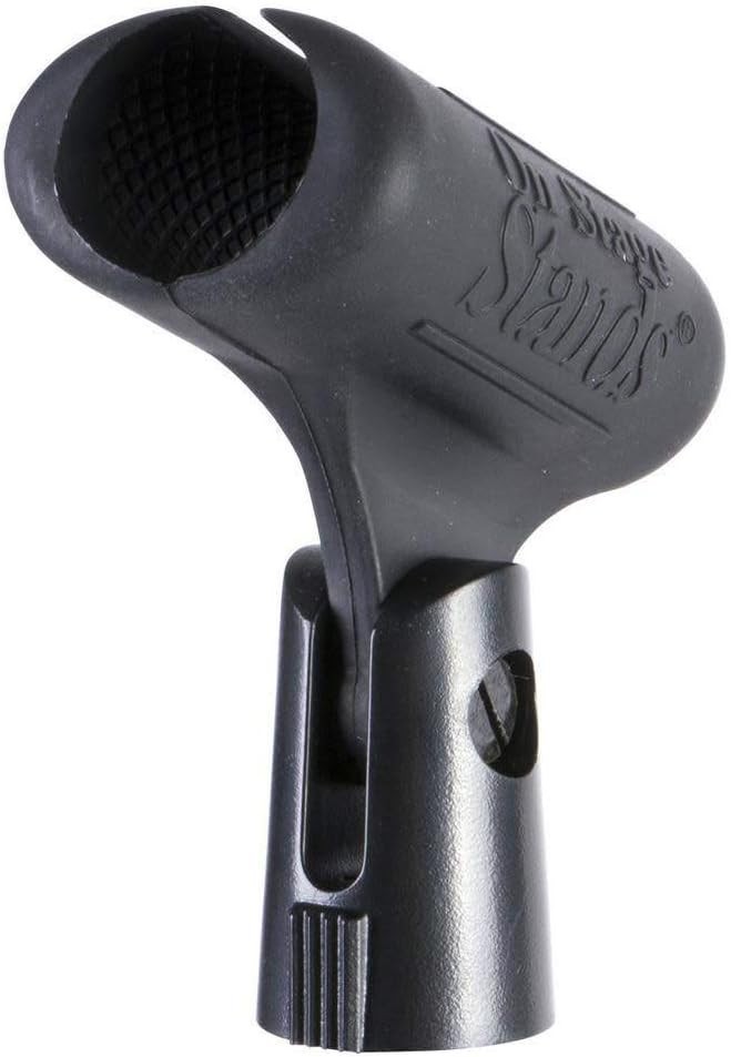 OnStage MY100 Unbreakable Dynamic Rubber Mic Clip, New!