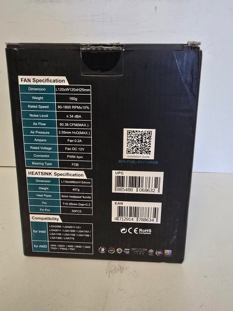 Bitspower Phantom CPU Air Cooler