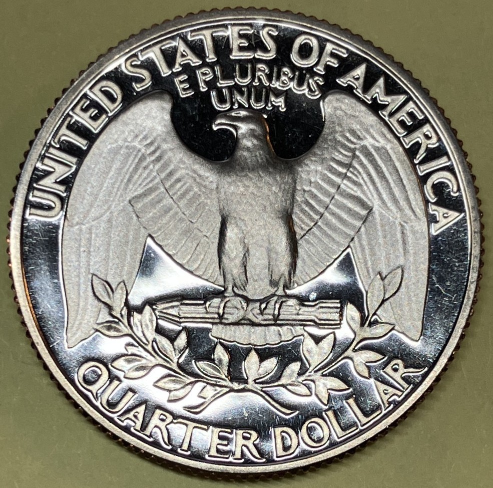 1981 S proof Washington quarter