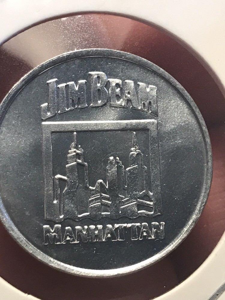 Advertisement Token - Jim Bean Manhattan Cocktail