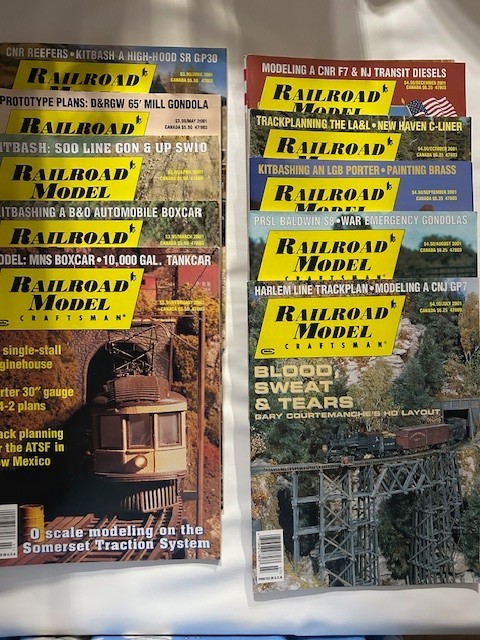 Railroad Model Craftsman 2001