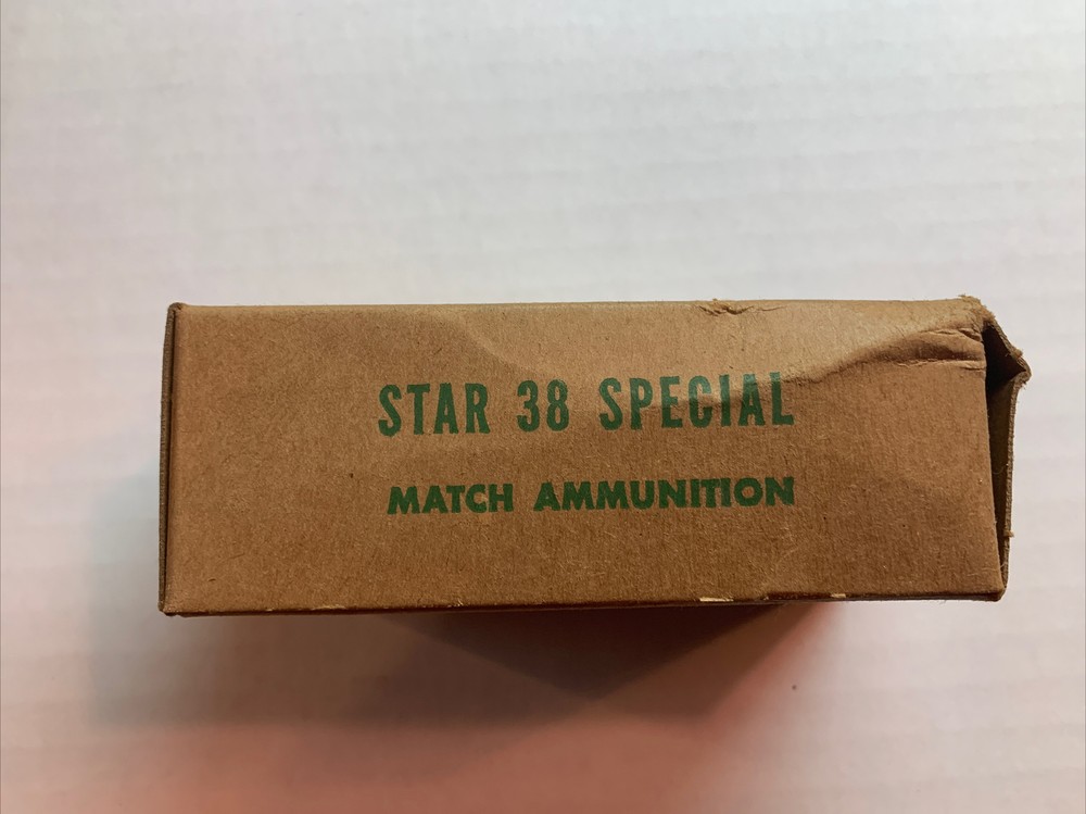 star reloads box 38 special empty 1960s