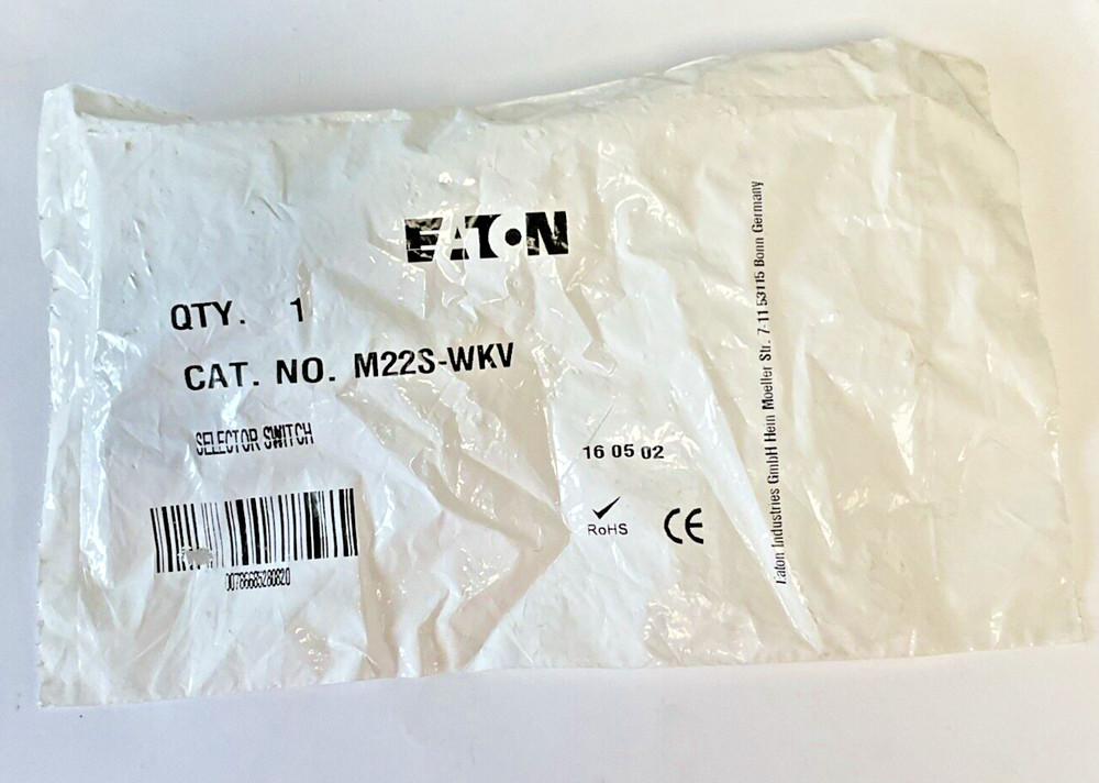 EATON M22S-WKV SELECTOR SWITCH