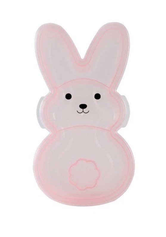 NWT Cook With Color Bunny Snack Box Container