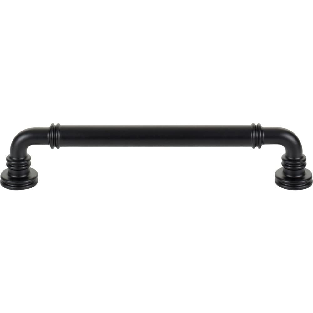 Top Knobs TK3143BLK Cranford Pull 6 5/16" (c-c) Flat Black