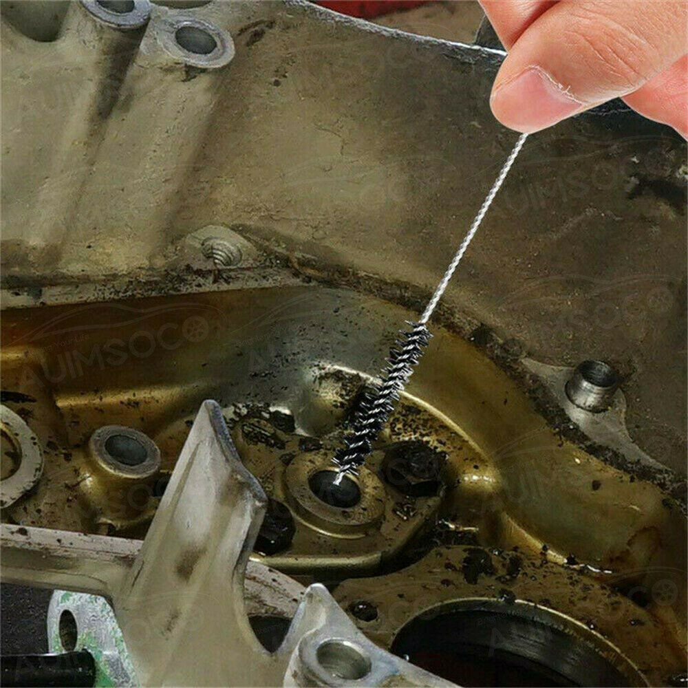 Carburetor Carbon Dirt Jet Remove 10 Cleaning Needles 5 Brushes Tool Kits Tools