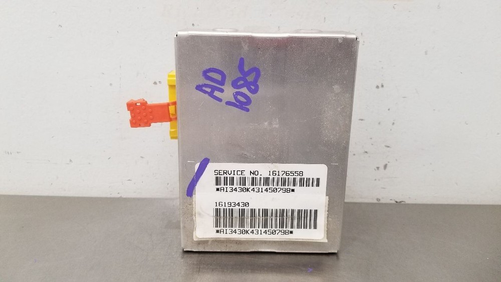 93 PONTIAC FIREBIRD SRS CONTROL MODULE 16176558