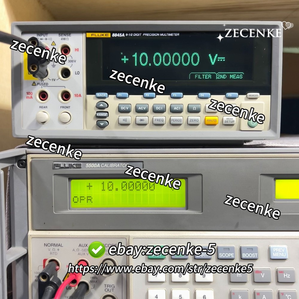 Fluke 8845A Digital Multimeter 6.5 Digit Precision Multimeter /Good function