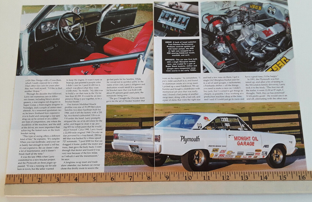 1966 PLYMOUTH SATELLITE ORIGINAL 2020 ARTICLE
