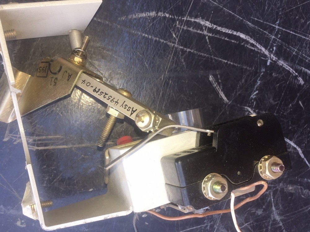 AMPEX MM1200 “End Of Tape” Switch - Latch -Bracket - Dashpot / Multiple Assy