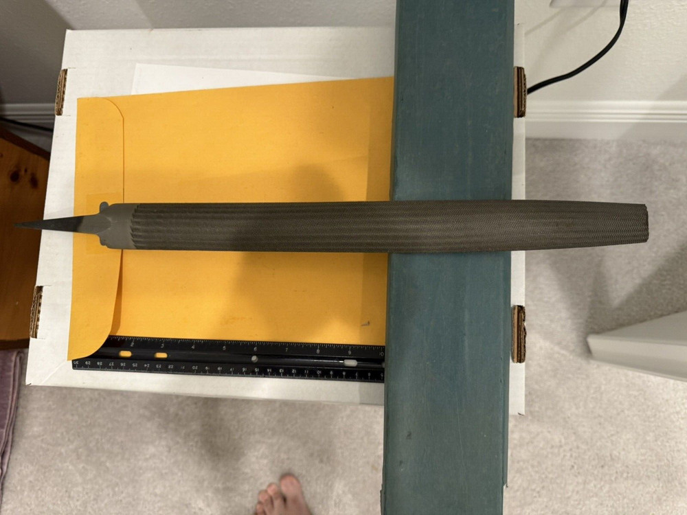 New 16” Half Round Second Cut File