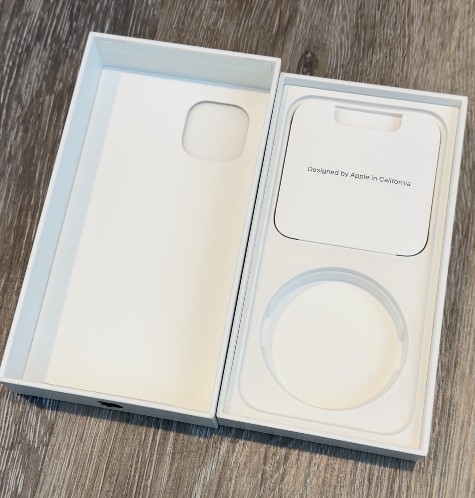 Box Only Apple iPhone 13 Midnight 128GB Empty Box