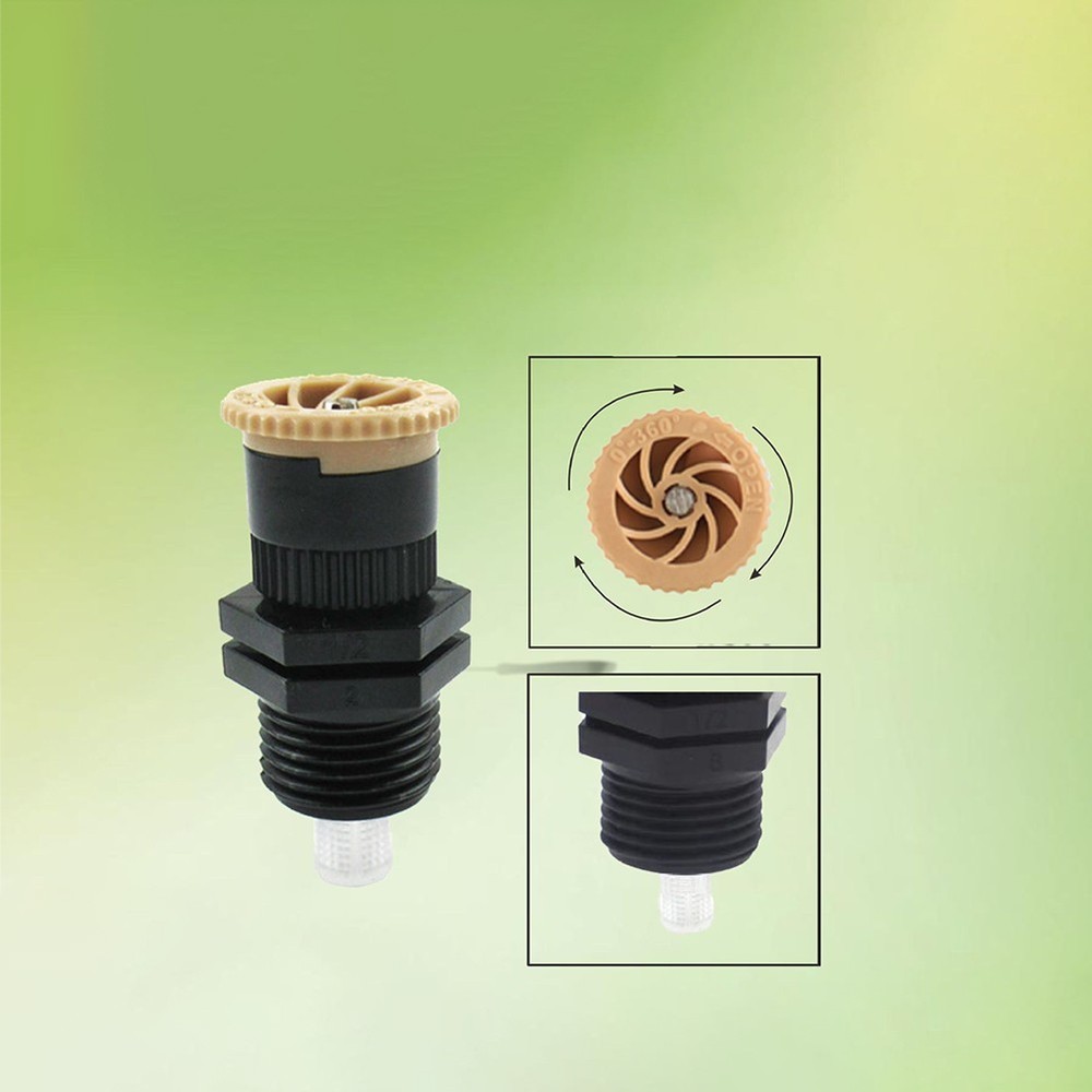 Customizable Watering Solution with Adjustable Sprinkler System for Gardens