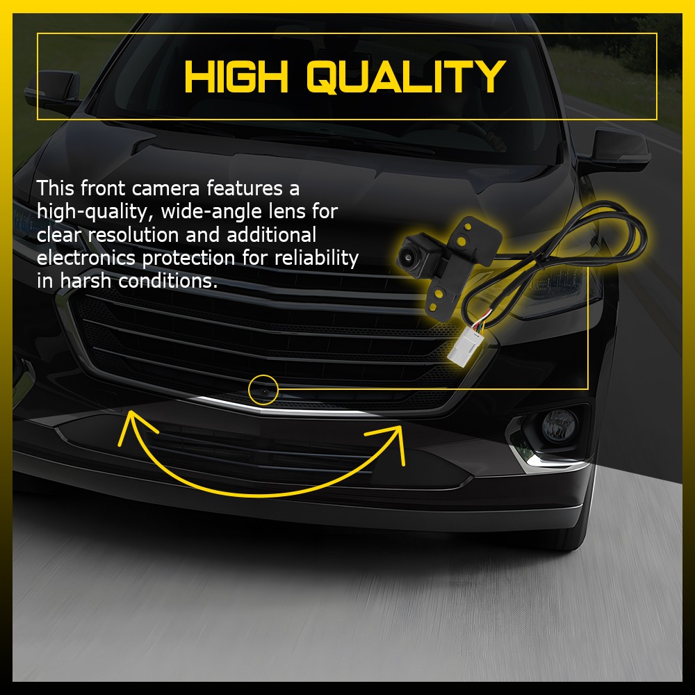 23165927 Front Grille Parking Camera Replacement For 2018-2021 Chevy Travers