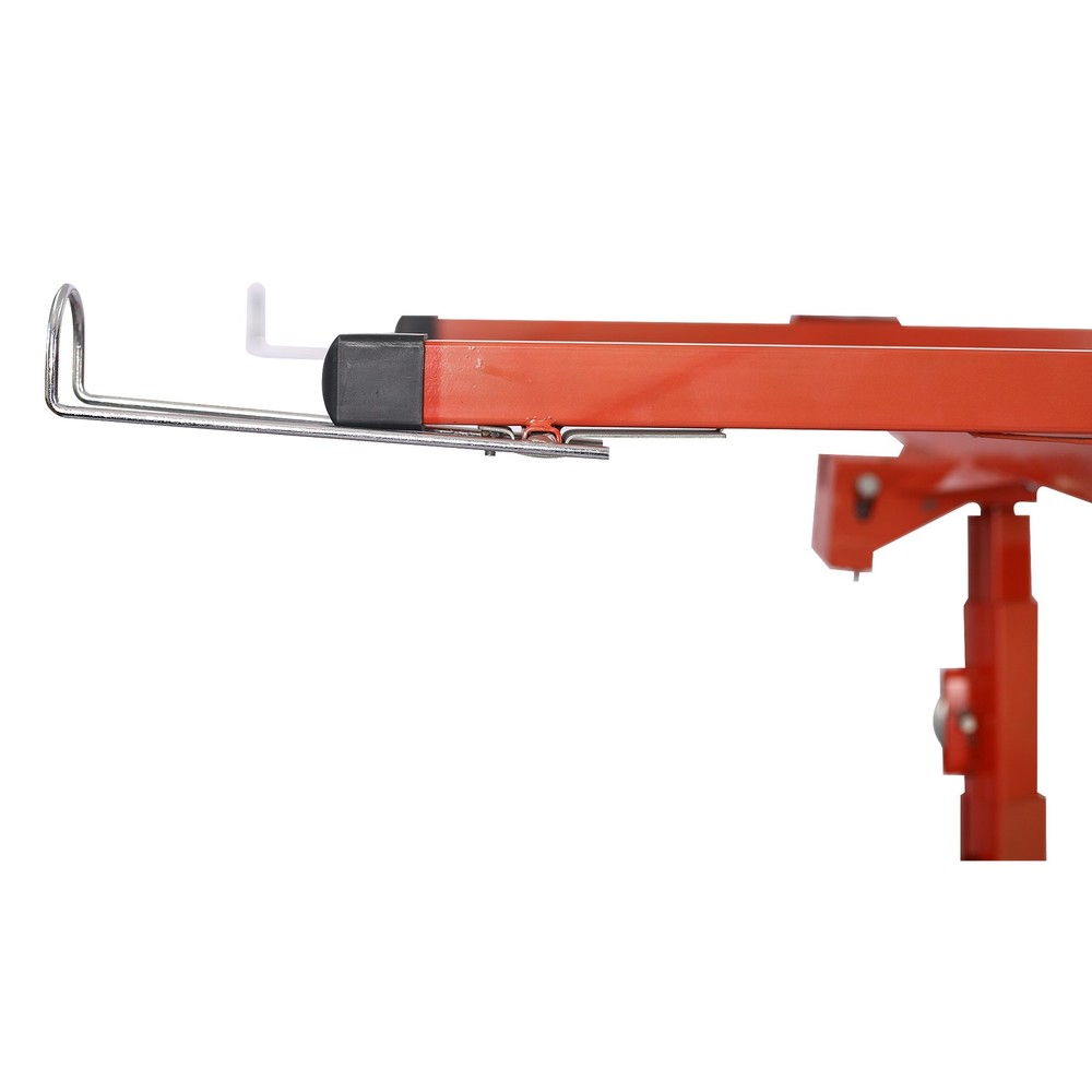 13FT Drywall Rolling Lifter Panel Hoist Jack Lifter Lockable Wheel Drywall Panel