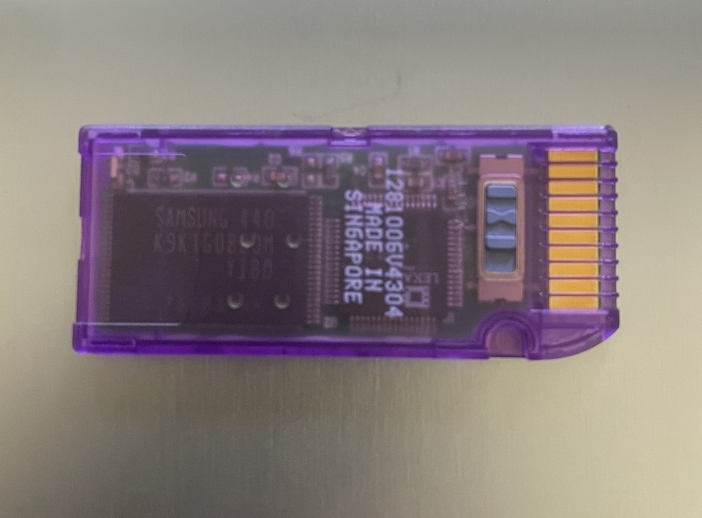 Lexar Media 256MB Memory Stick Select 128Mb Purple