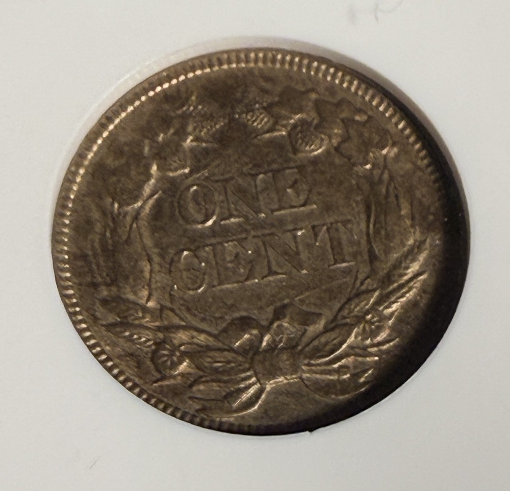 1857 Flying Eagle Cent, MS61 NGC (16016)