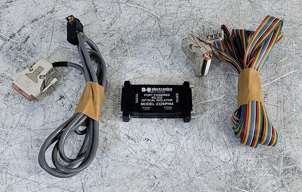 B&B ELECTRONICS 232SPHI4 Port Powered Optical Isolator RS-232 SEE NOTES