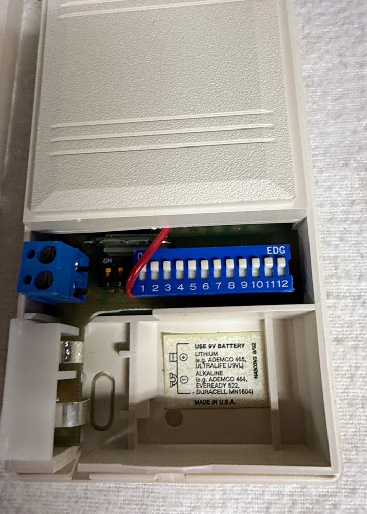 NOS Ademco 5715 Wireless Universal Transmitter -White