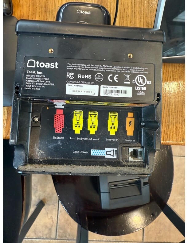 ENTIRE Toast POS system (Working Condition)