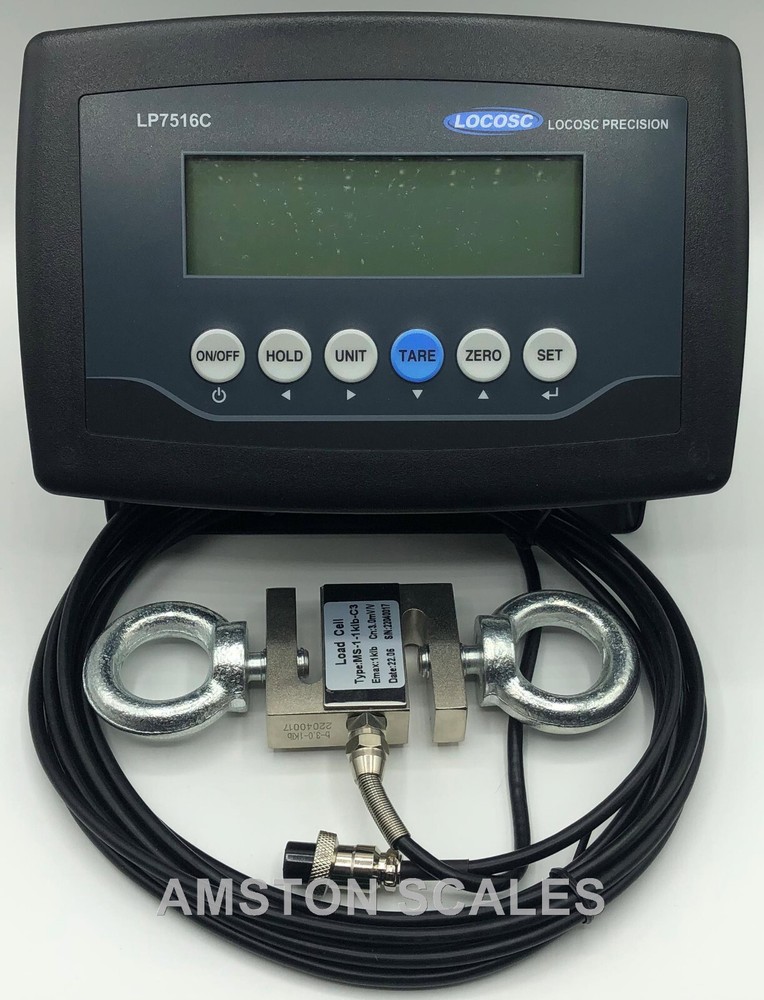 150 LB S-TYPE LOAD CELL & LCD DISPLAY ARCHERY DRAW BOARD COMPOUND LONG BOW SCALE