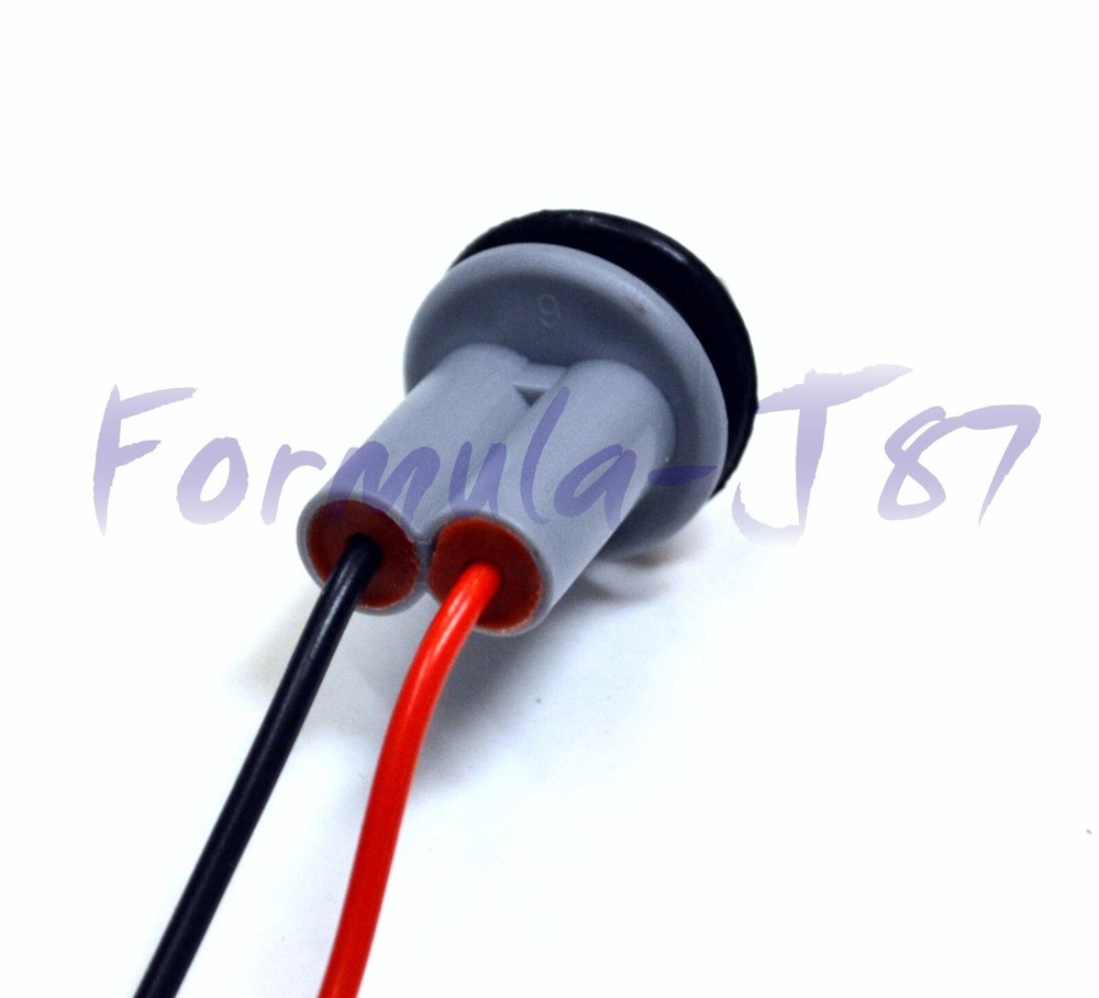 Universal Pigtail Wire Female Socket 194 T10 PGS Front Side Marker Light Plug C