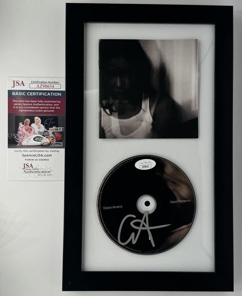 GRACIE ABRAMS SIGNED GOOD RIDDANCE CD - JSA COA
