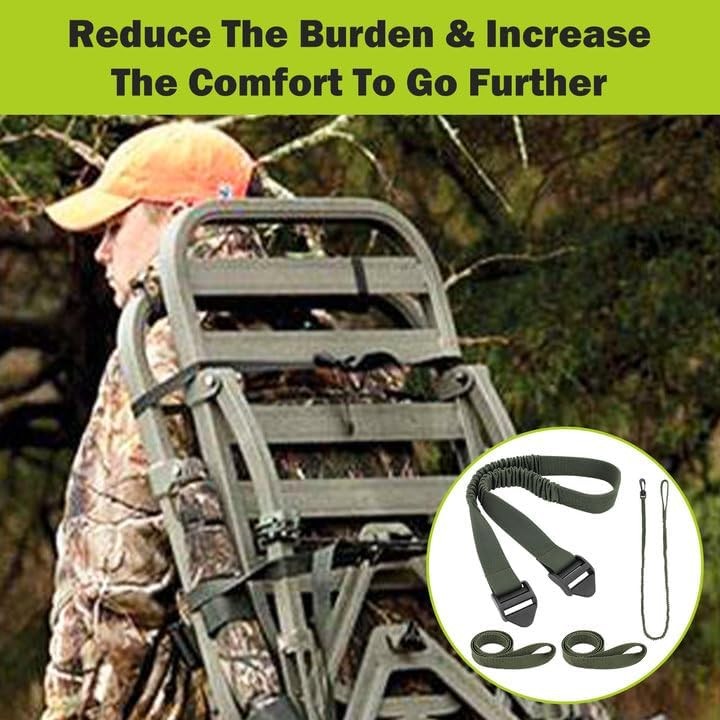 Shoulder & Tether Straps for Summit Treestands, Universal Climbing Stand...