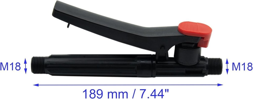 Lightweight 2 PCS Sprayer Handle with Adjustable Pressure for Gardening