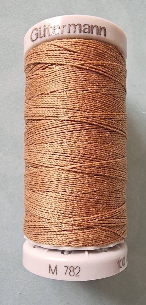 Gutermann Creativ Extra Strong 100% Polyester 110yards MINK BROWN