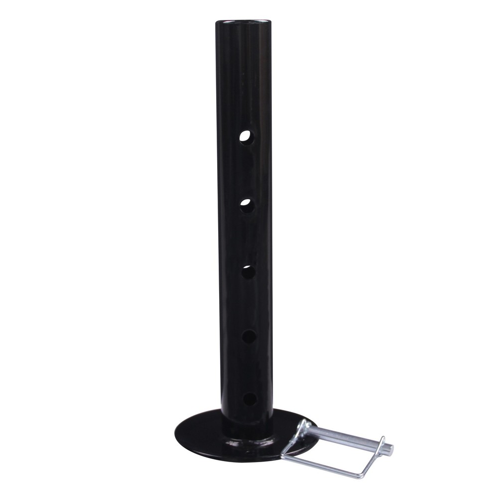 2000 lbs Jack Stand Drop Leg,Adjustable Foot Trailer Jack Extension for 2" ID