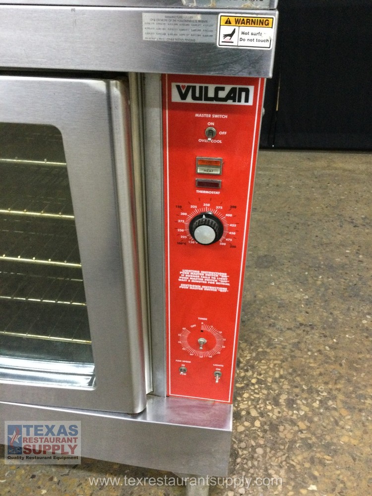 Vulcan VC4GD-10 Gas Double Stack Full Size Convection Oven