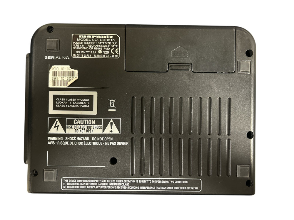 Marantz CDR310 Professional Stereo CD Recorder MP3 Audio System