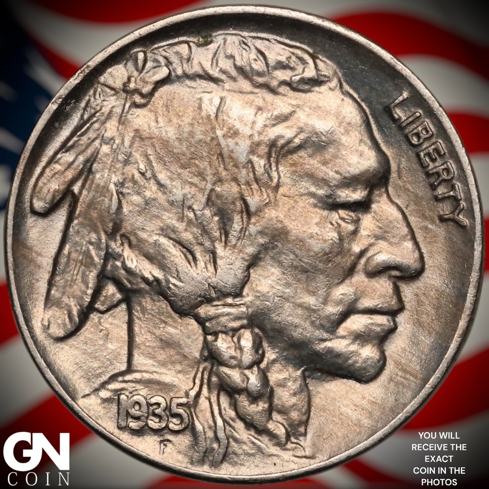 1935 P Buffalo Nickel B0939