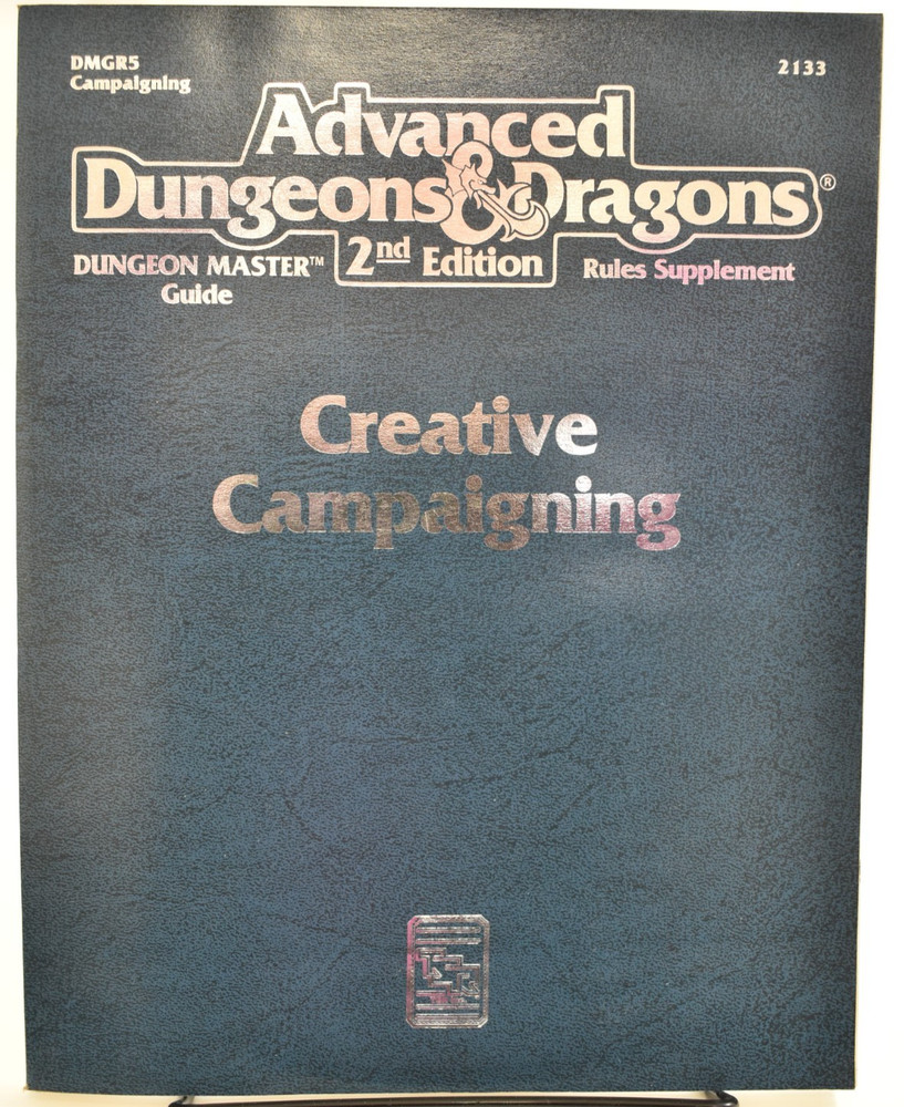 Advanced Dungeons & Dragons 2nd Edition Creative Campaigning (1993) TSR