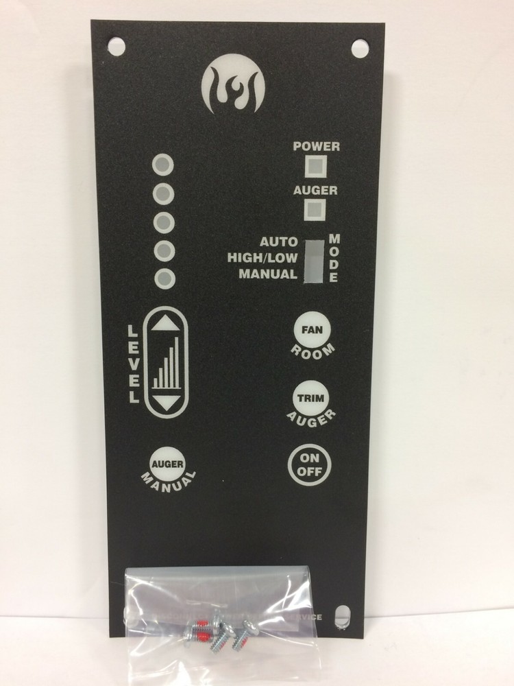 Universal Faceplate Replacement For Heat Tech Pellet Stoves and Inserts