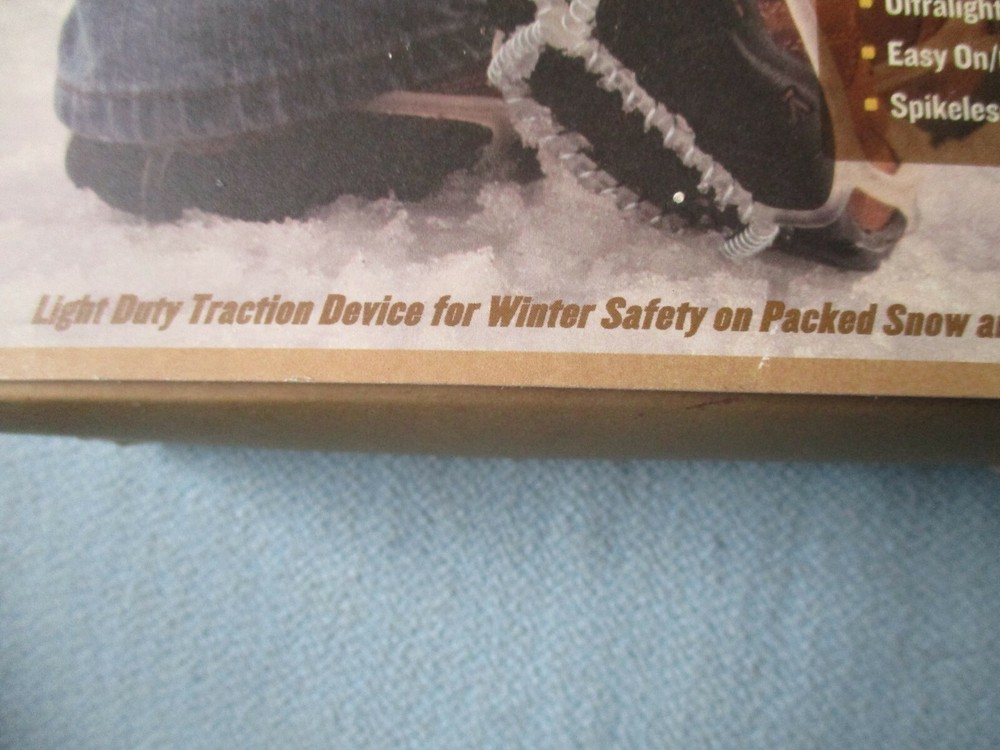 Yaktrax Snow Trax Walker On Packed Snow/Ice Large