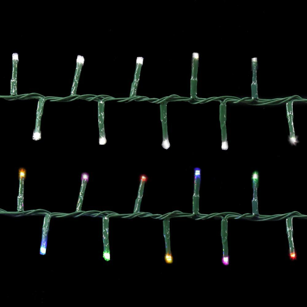 Starry 500 Light LED Color Changing Pure White and Multi Micro String Light Set