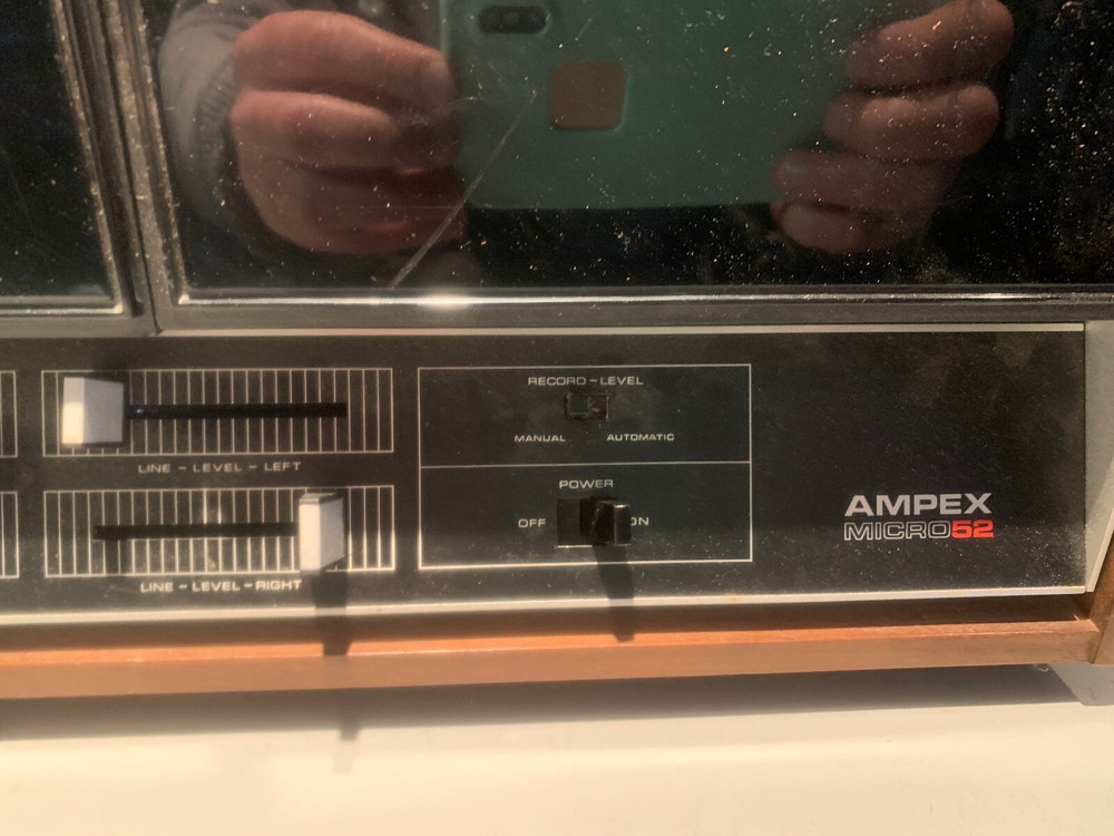 Vintage Ampex Micro 52 Stereo Cassette Deck