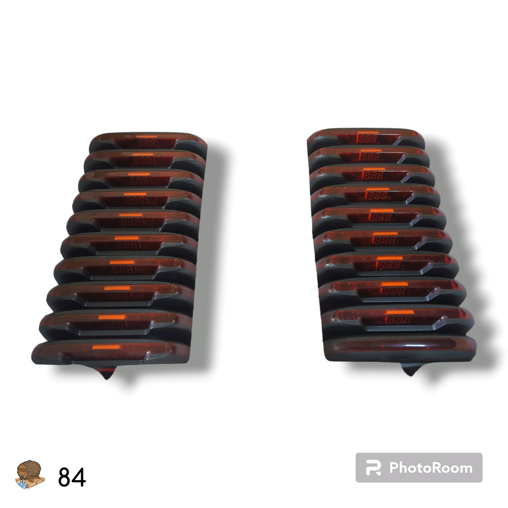 AGJ Restaurant Pager System Wireless Calling System w/ 20 Pagers Beeper Buzzer