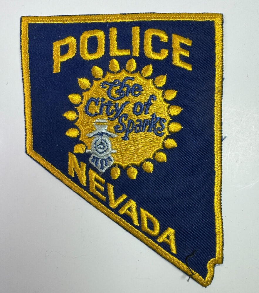 Sparks Police Nevada NV Train Patch I1B