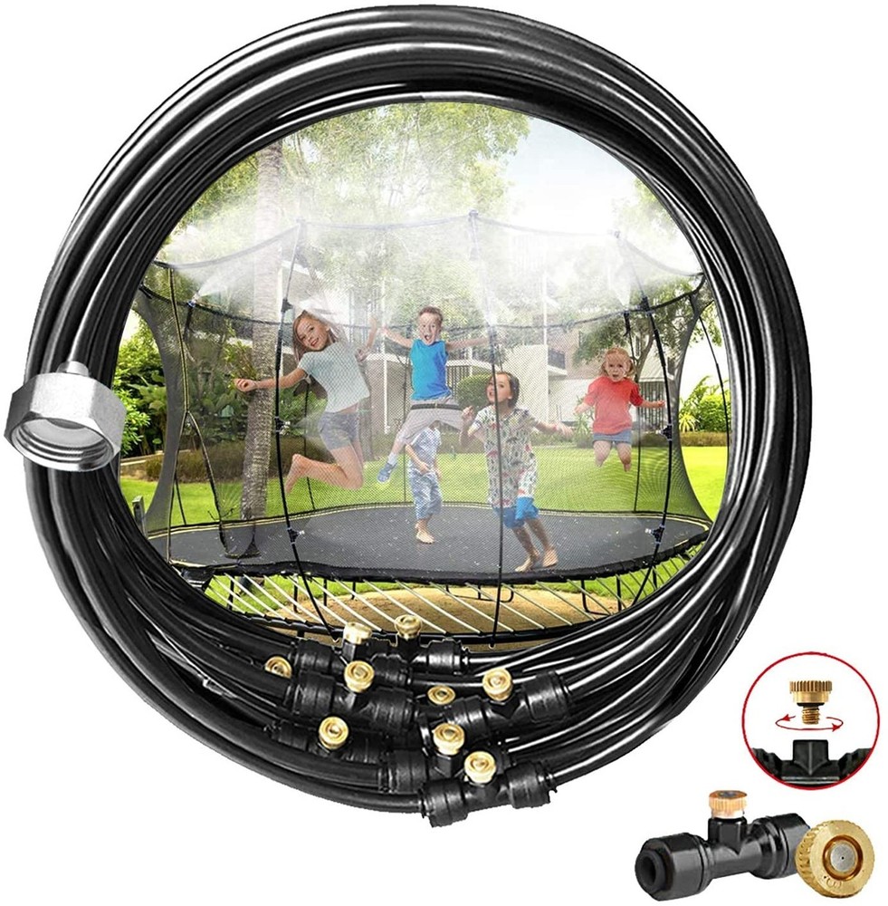 GLANT Misting Cooling System, 26FT (8M) Misting Line + 9 Brass Mist Nozzles +...