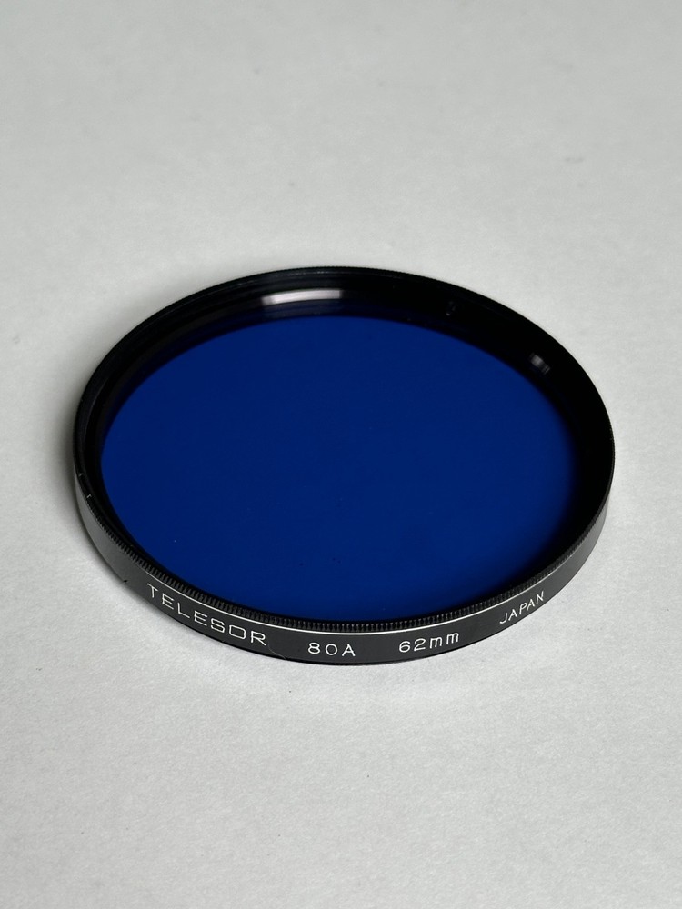Telesor 80A 62mm Blue Lens Filter