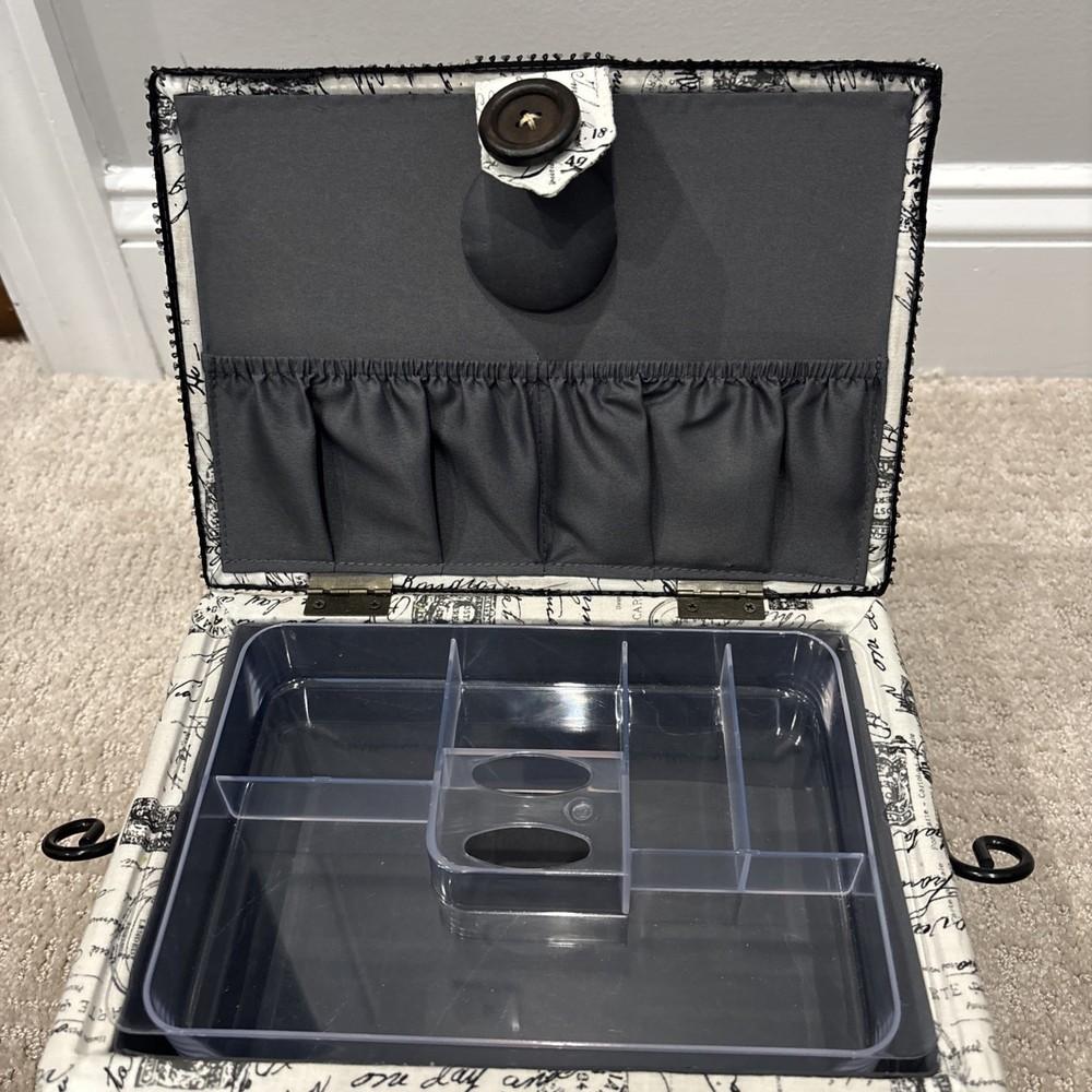 EUC Sewing Box With Tray