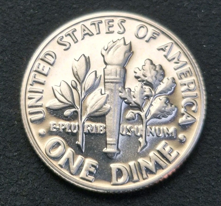 1980 S Clad Proof Roosevelt Dime 10C Mint